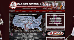 Desktop Screenshot of lewisvillefootball.com